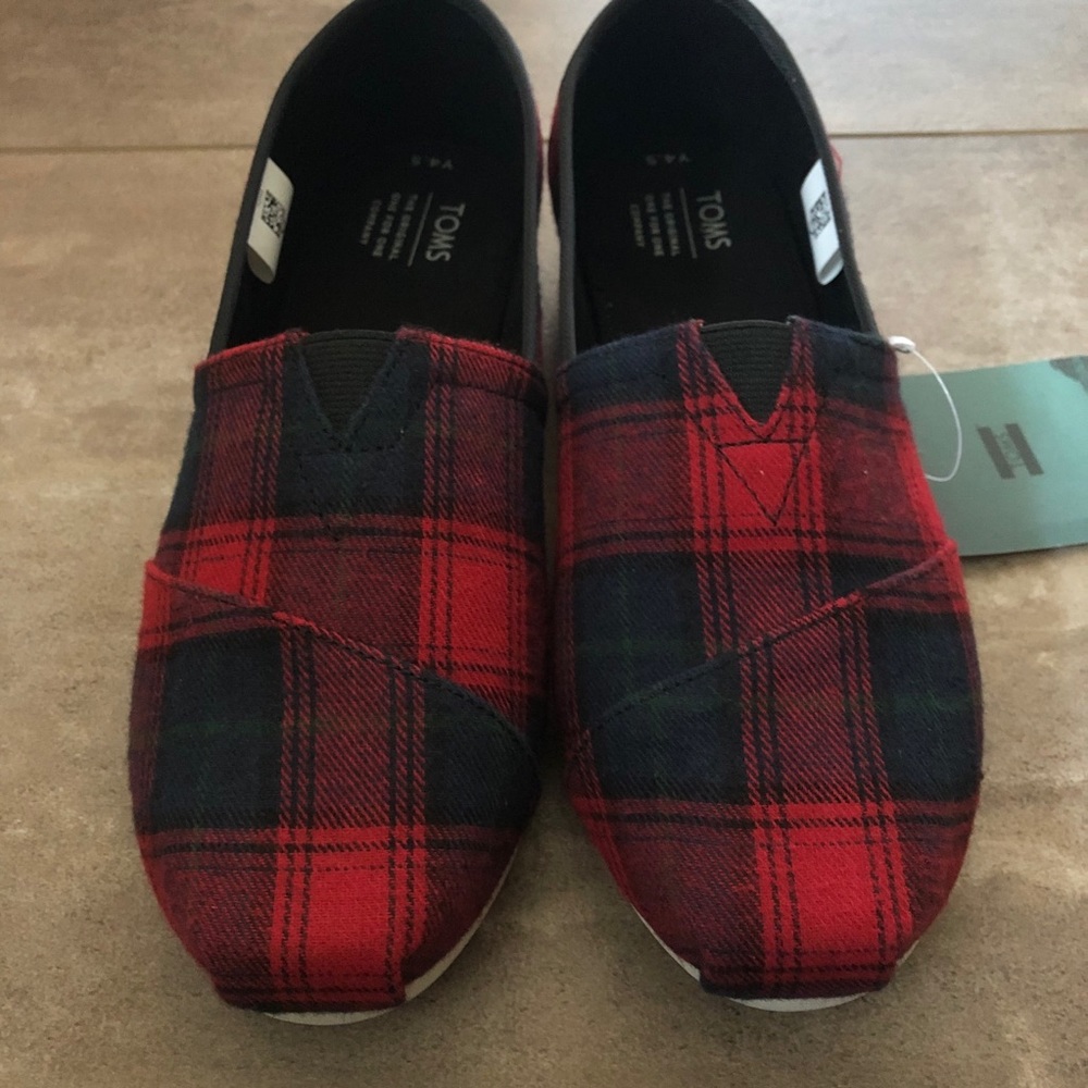Toms tartan plaid
